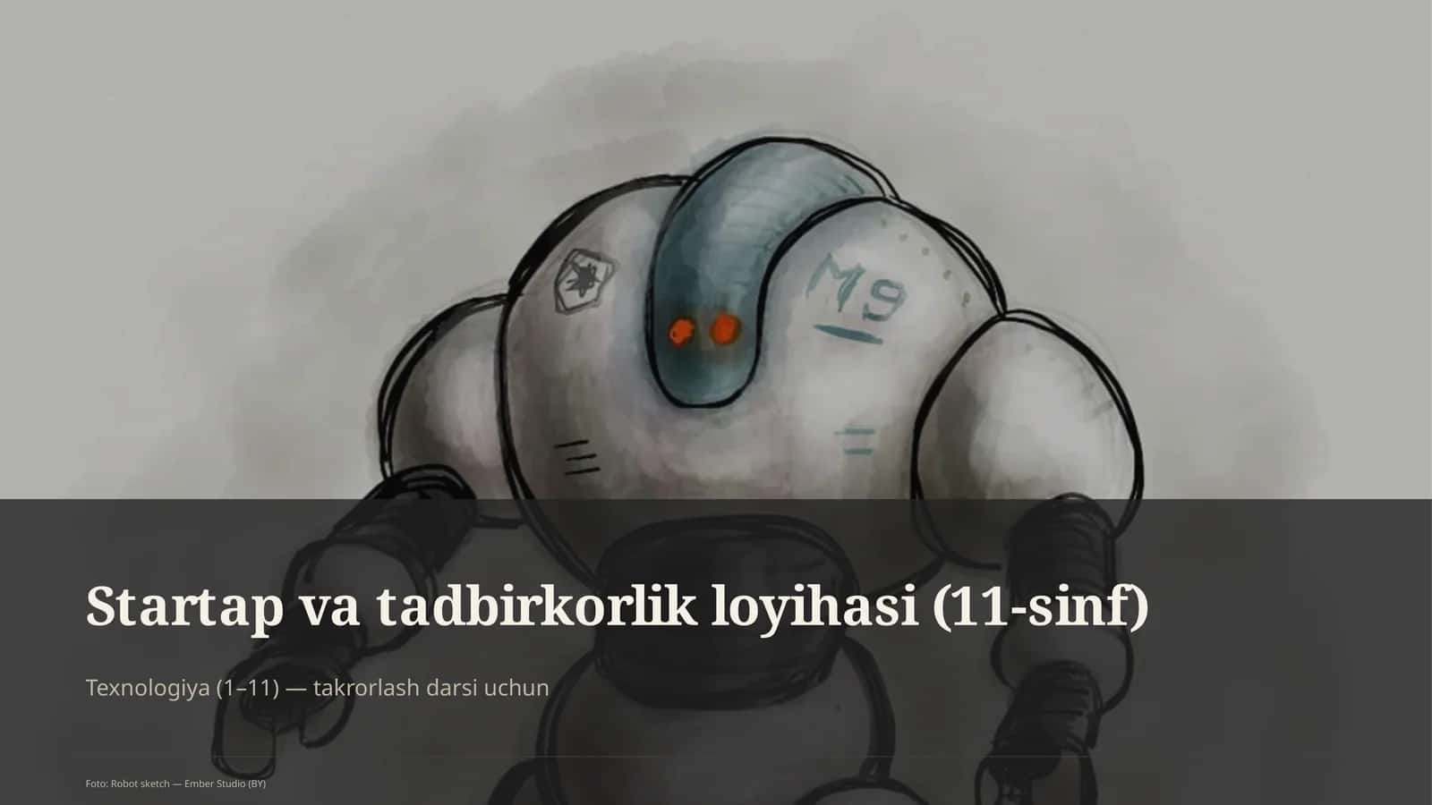 Startap va tadbirkorlik loyihasi (11-sinf)