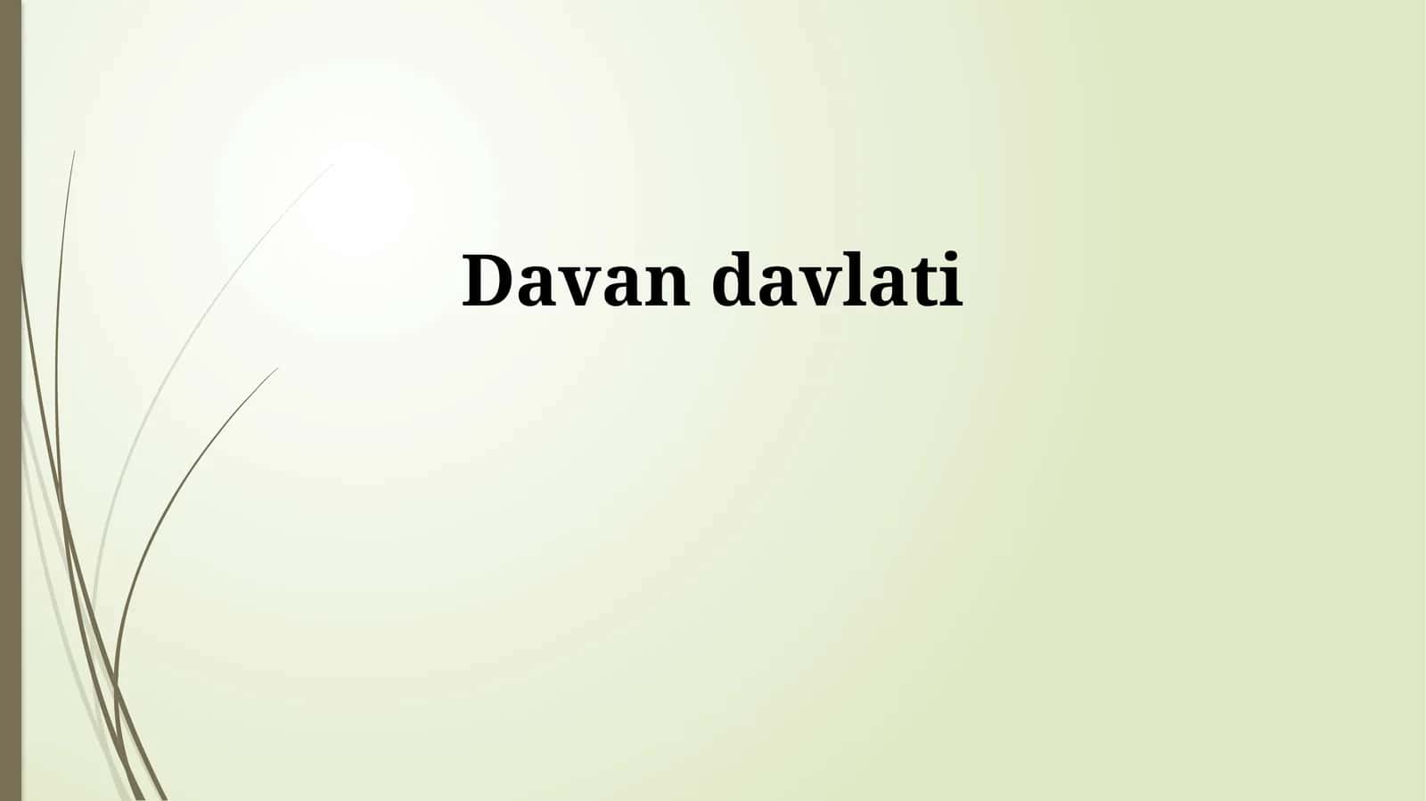 Davan davlati