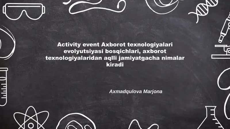 Axborot texnologiyalari evolyutsiyasi