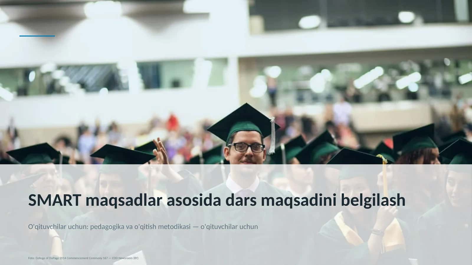 Dars Maqsadini Belgilash