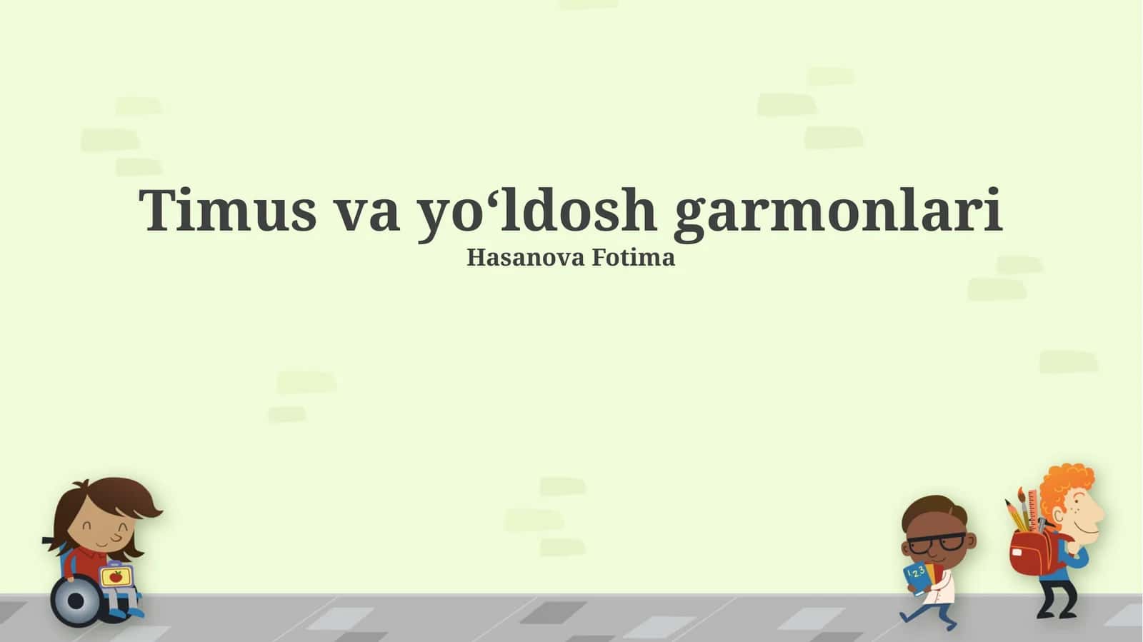 Timus va yoʻldosh garmonlari