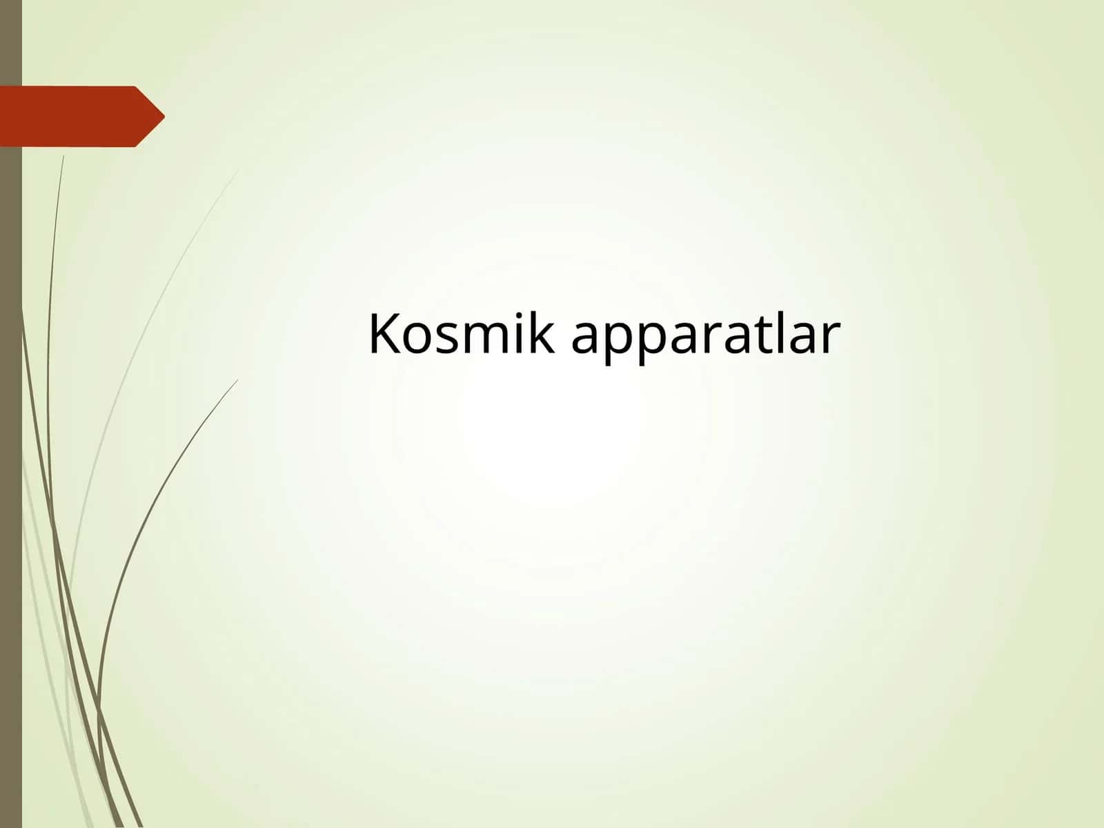 Kosmik apparatlar