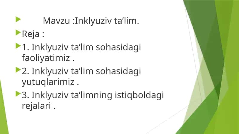 Inklyuziv ta’lim