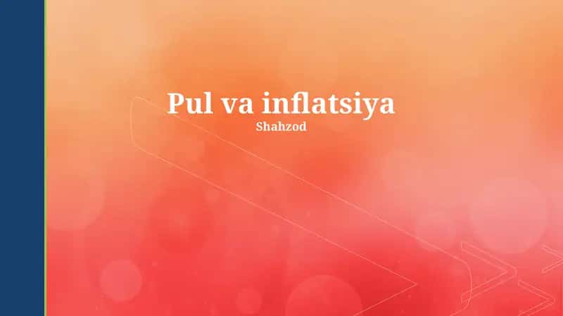 Pul va inflatsiya