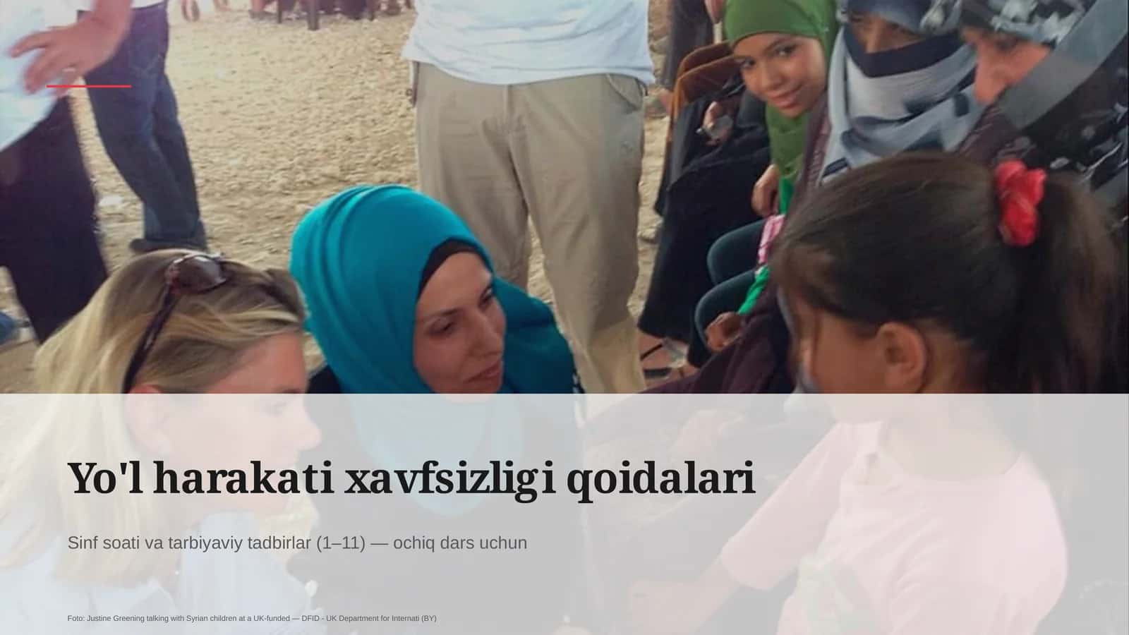 Yo'l harakati xavfsizligi qoidalari
