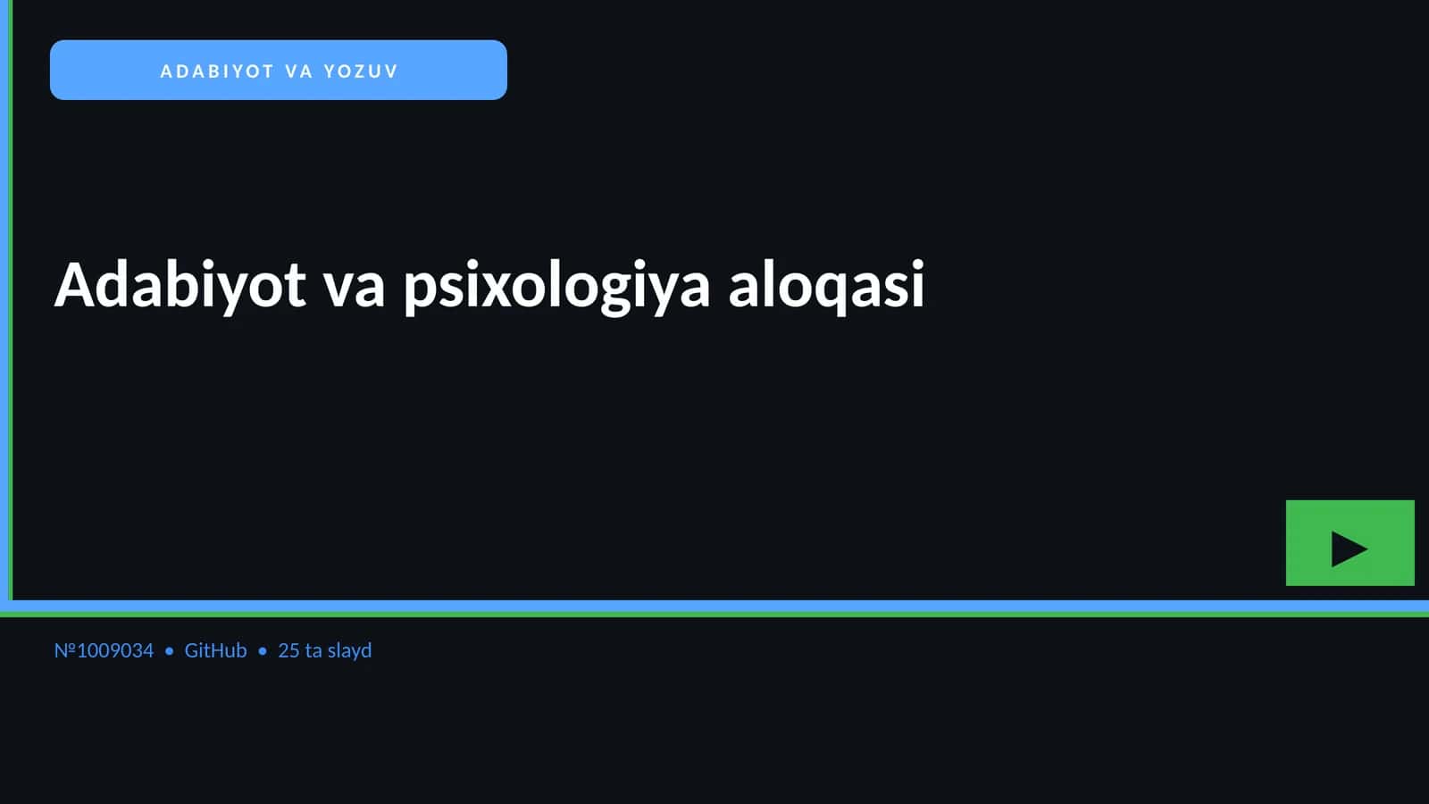 Adabiyot va psixologiya aloqasi