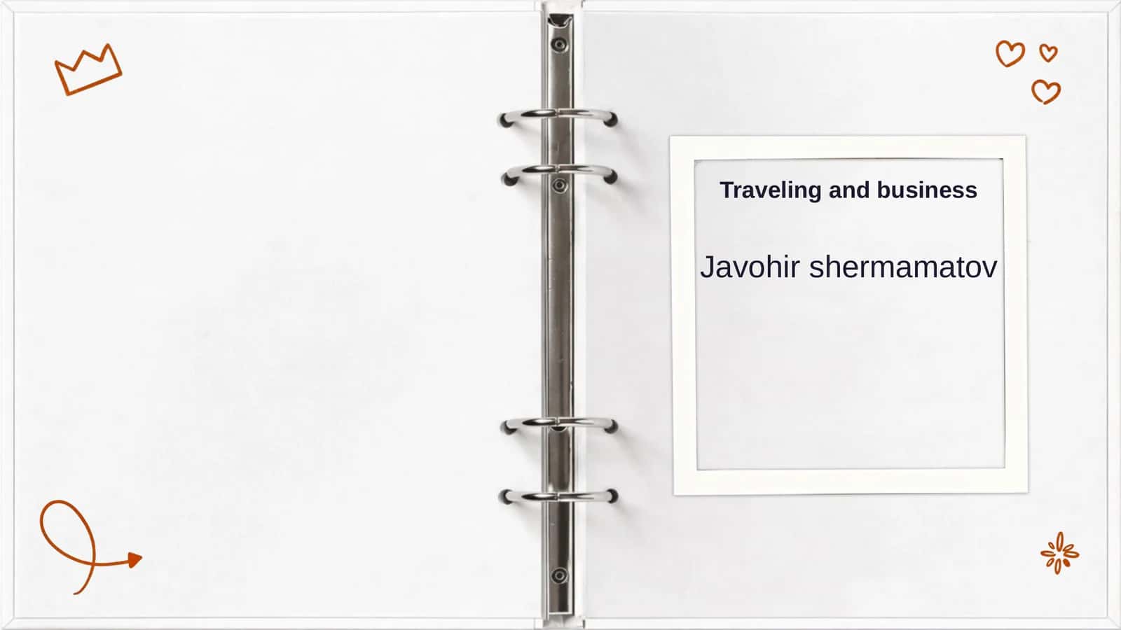 Traveling and business