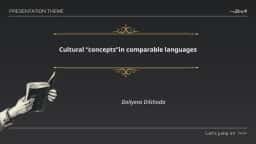 Honor and Shame Concepts Across Comparable Languages