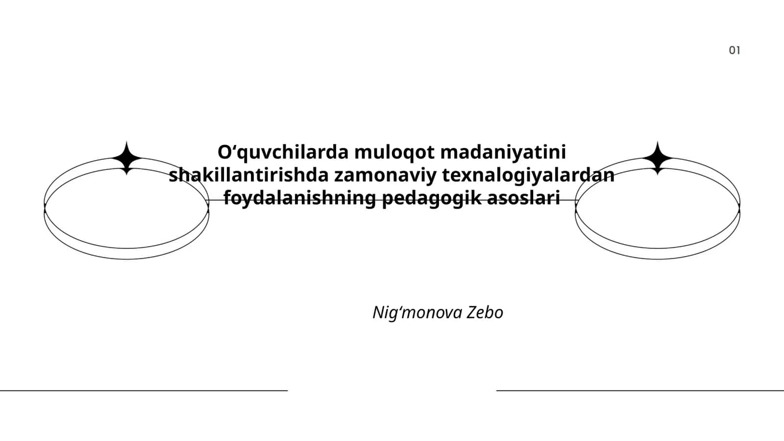 Oʻquvchilarda muloqot madaniyatini shakillantirishda zamonaviy texnalogiyalardan foydalanishning pedagogik asoslari