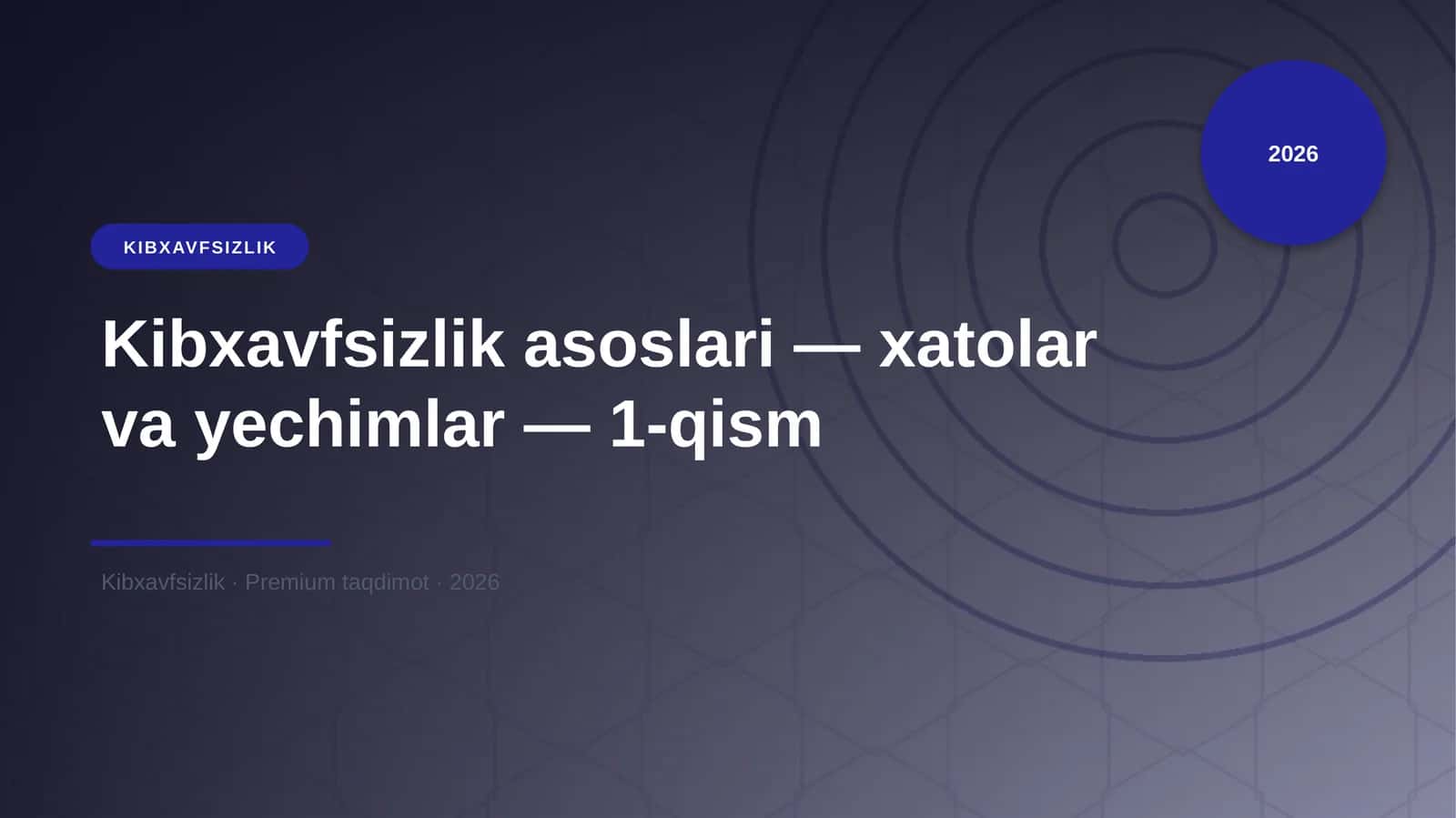 KIBXAVFSIZLIK