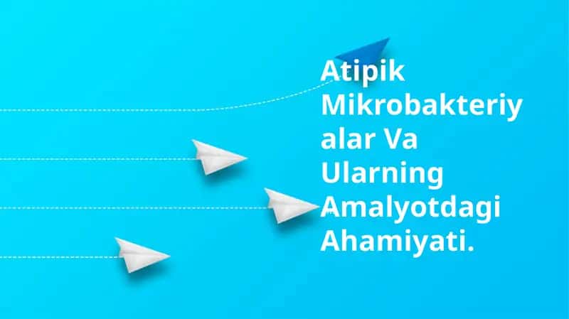 Atipik Mikrobakteriyalar Va Ularning Amalyotdagi Ahamiyati