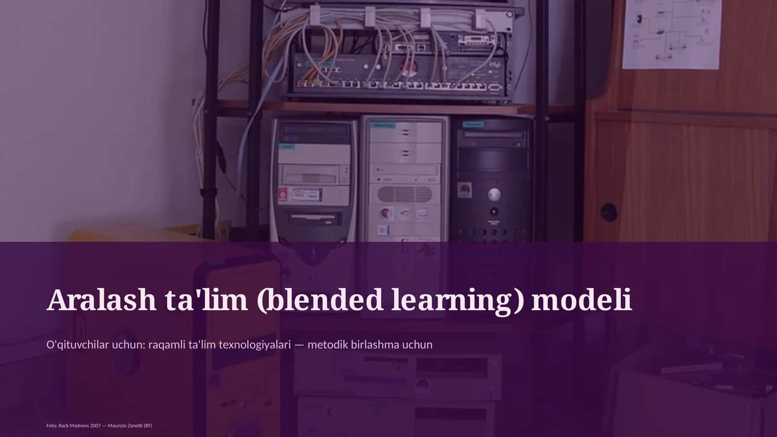 Aralash ta'lim (blended learning) modeli