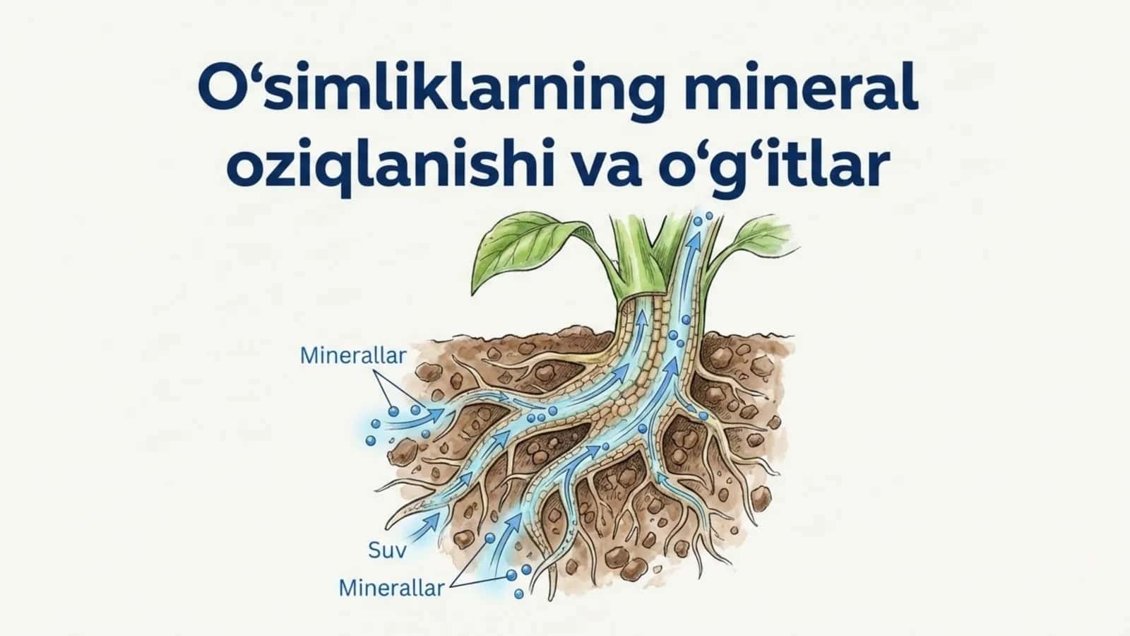 O'simliklarning mineral oziqlanishi va o'g'itlar