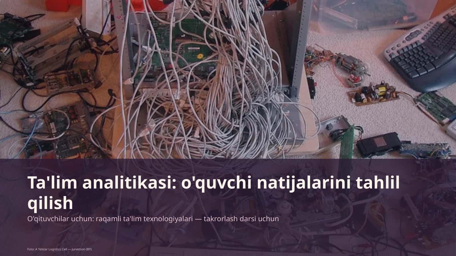 Ta'lim analitikasi: o'quvchi natijalarini tahlil qilish