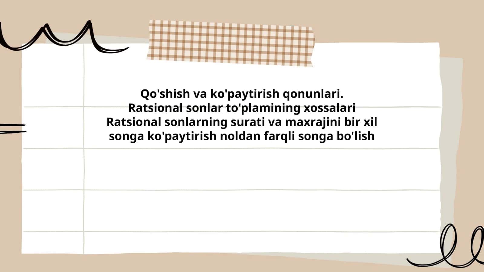 Ratsional Sonlar