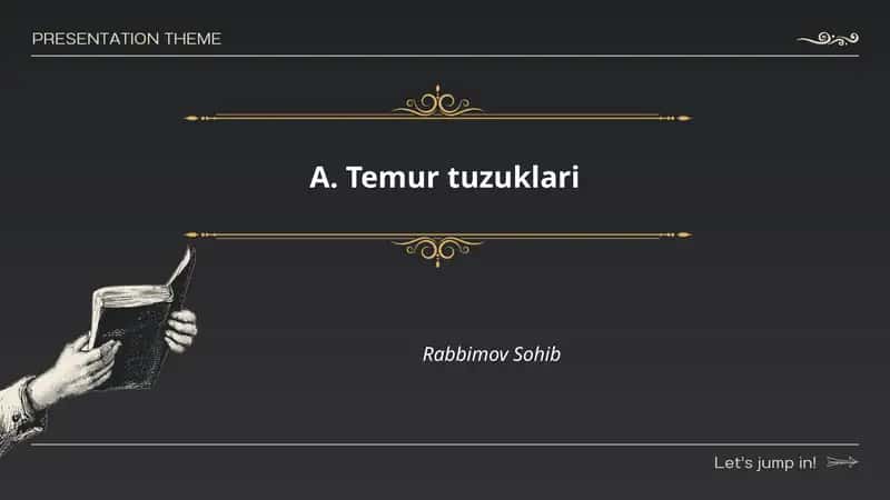 Temur tuzuklari