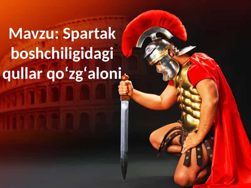 Spartak boshchiligidagi qullar qoʻzgʻaloni
