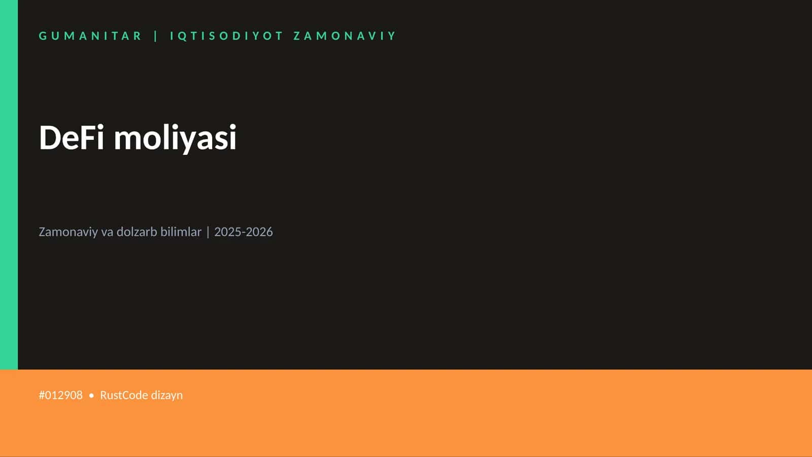 DeFi moliyasi