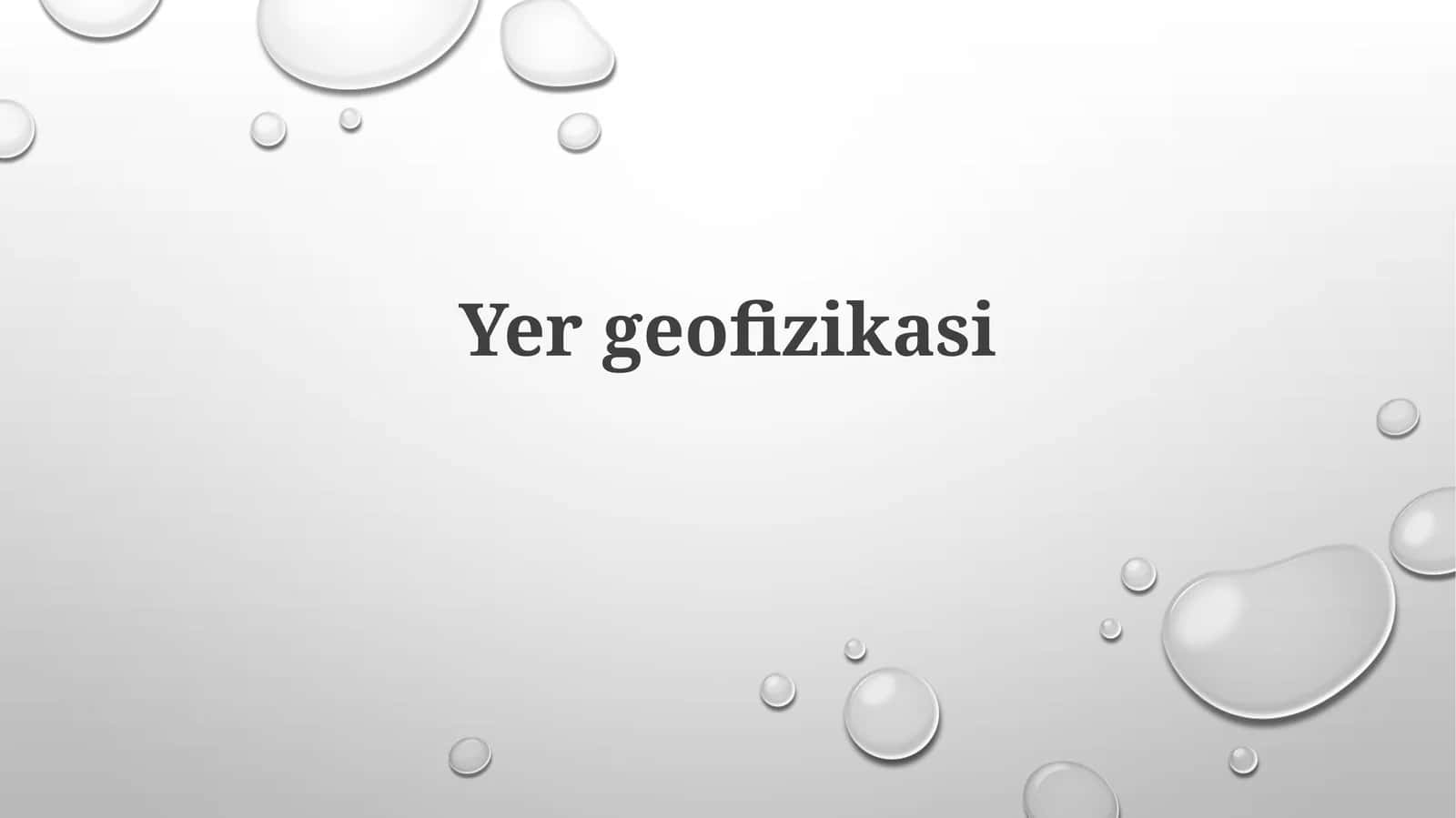 Yergeofizikasi