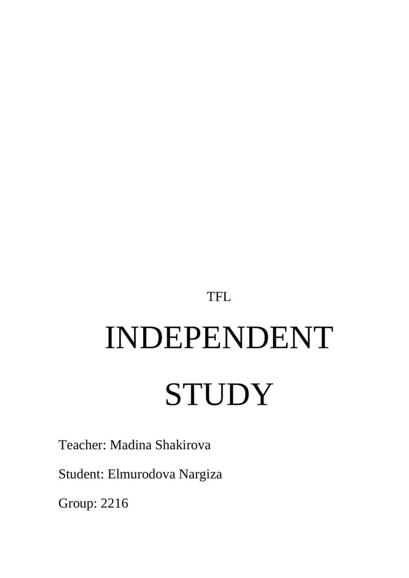 Principles of Language Assessment and Test Design