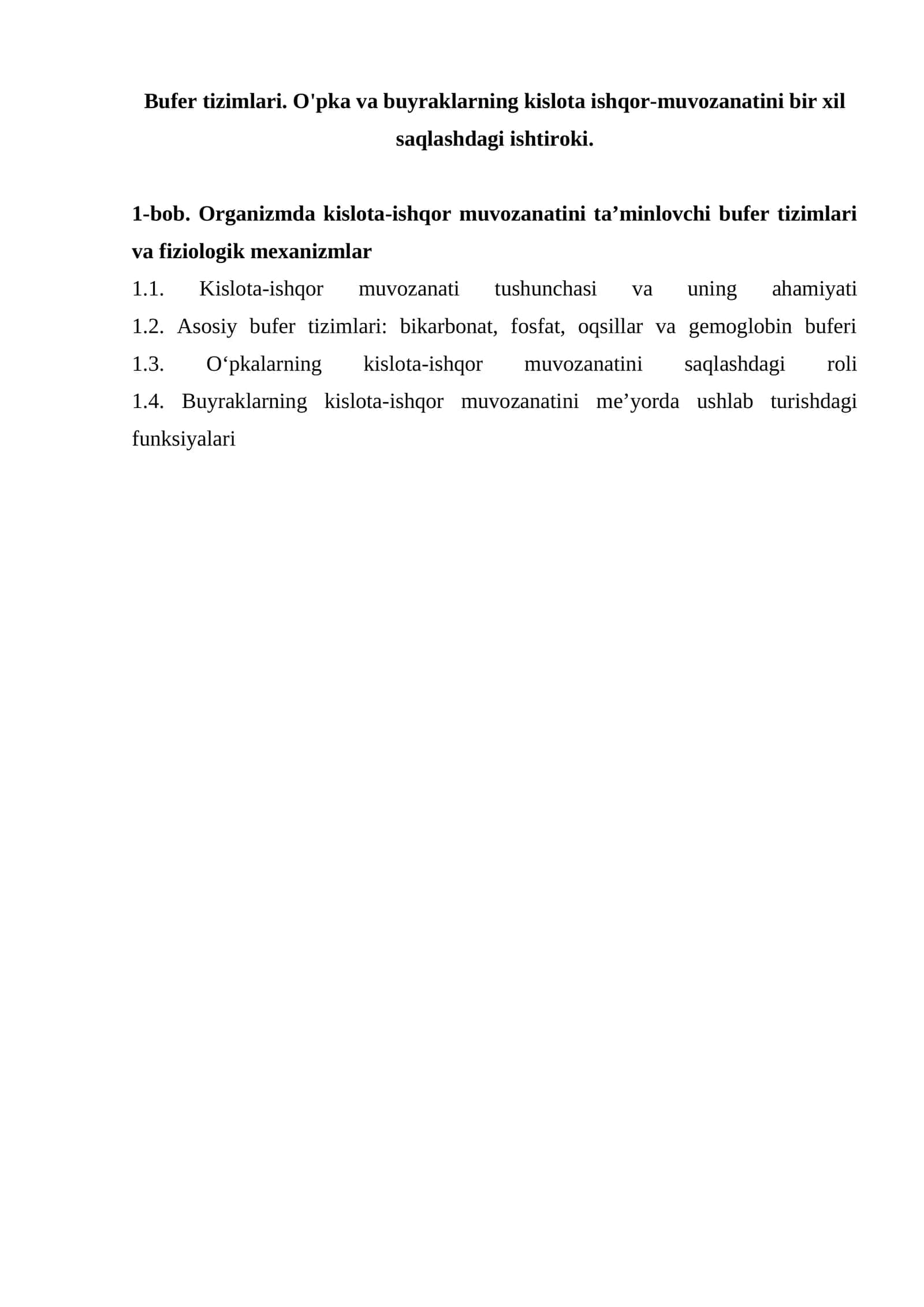 Bufer tizimlari