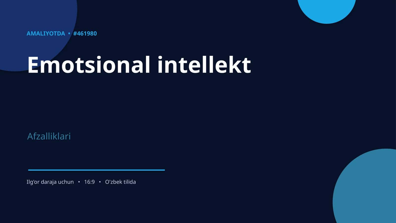Emotsional intellekt