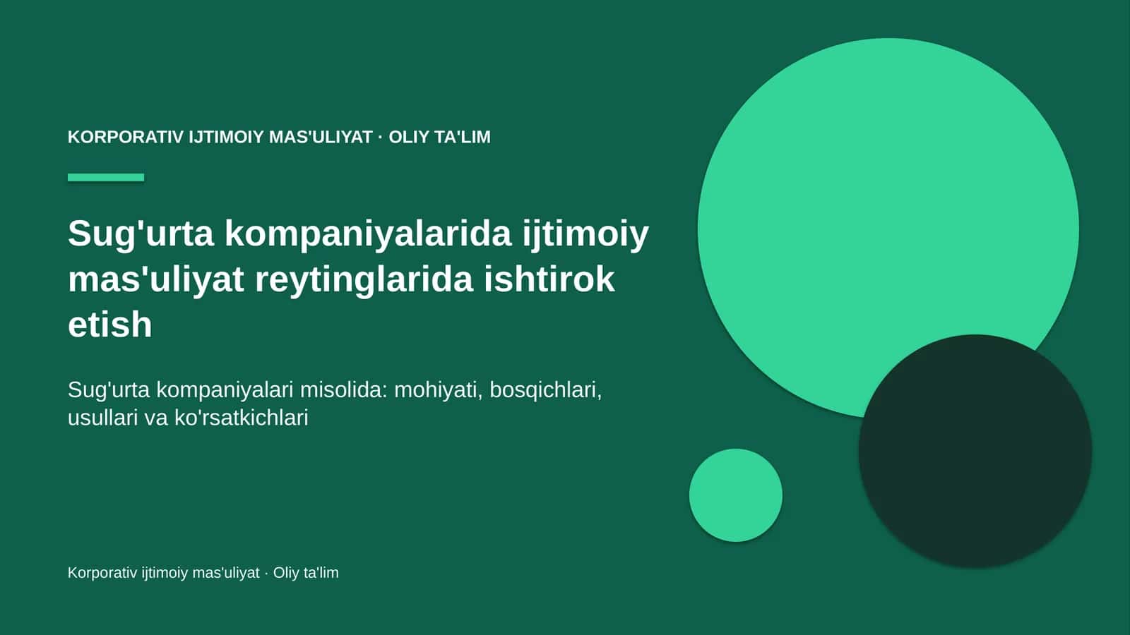 sug'urta kompaniyalarida ijtimoiy mas'uliyat reytinglarida ishtirok etish 7615