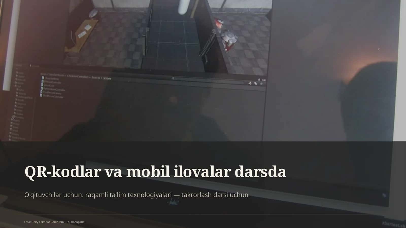 QR-kodlar va mobil ilovalar darsda