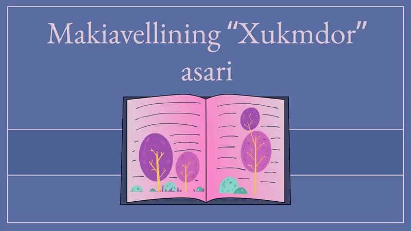 Makiavellining “Xukmdor” asari