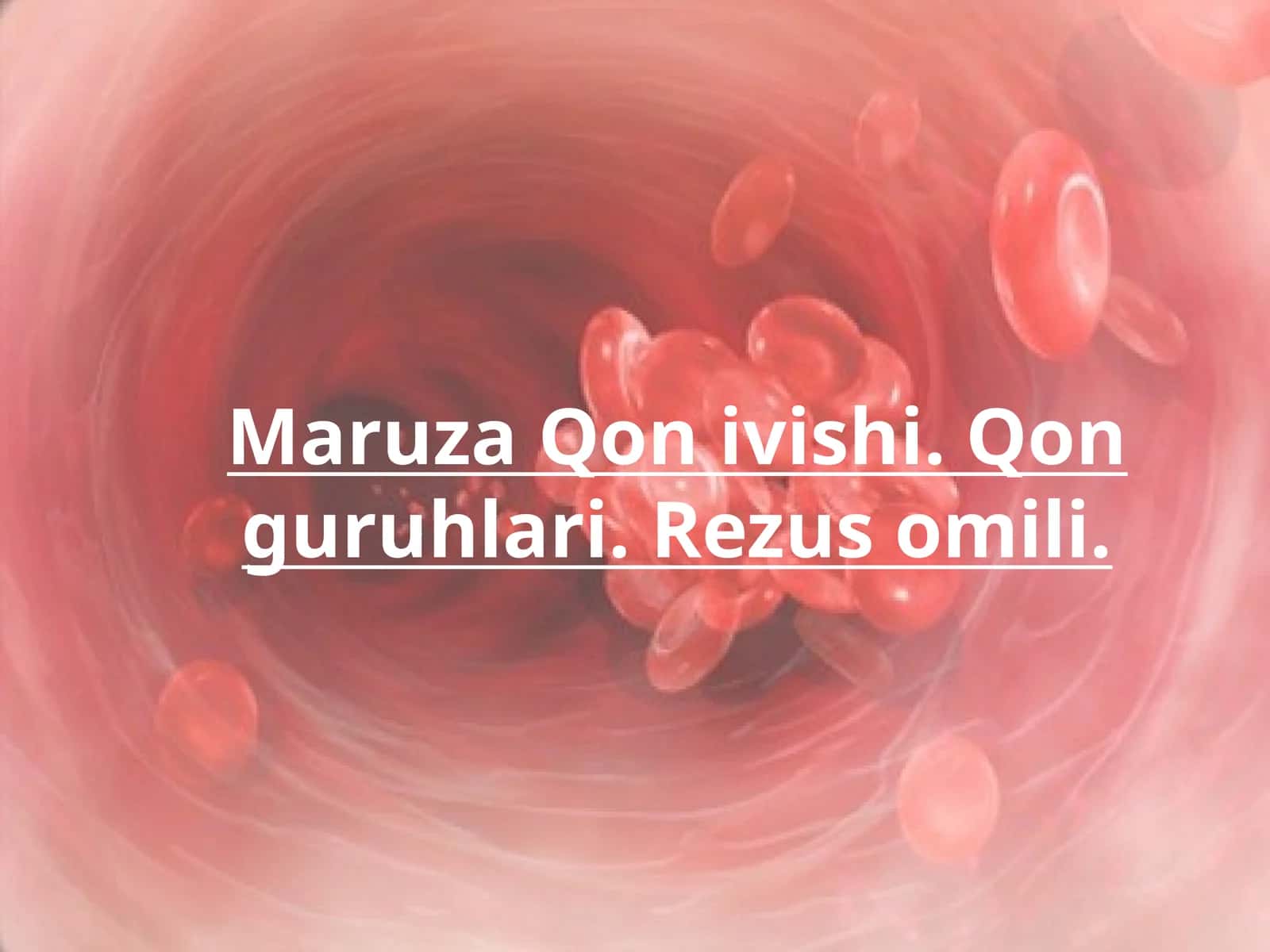 MaruzaQonivishi.Qonguruhlari.Rezusomili. Тромбоциты
