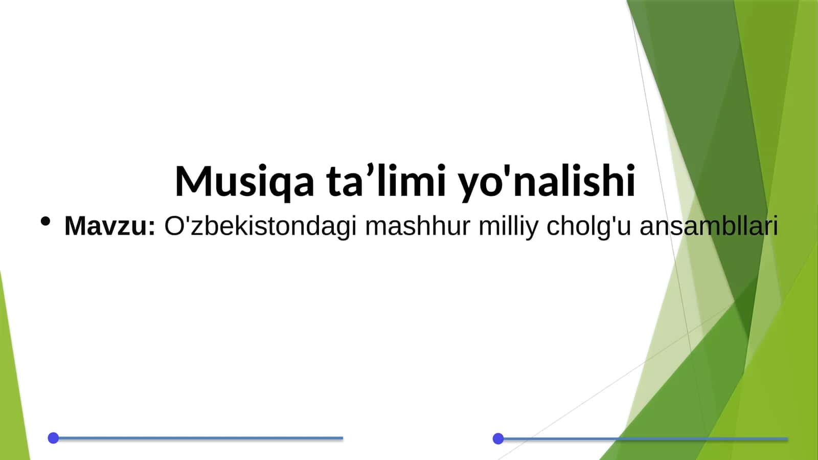 O'zbekistondagi mashhur milliy cholg'u ansambllari