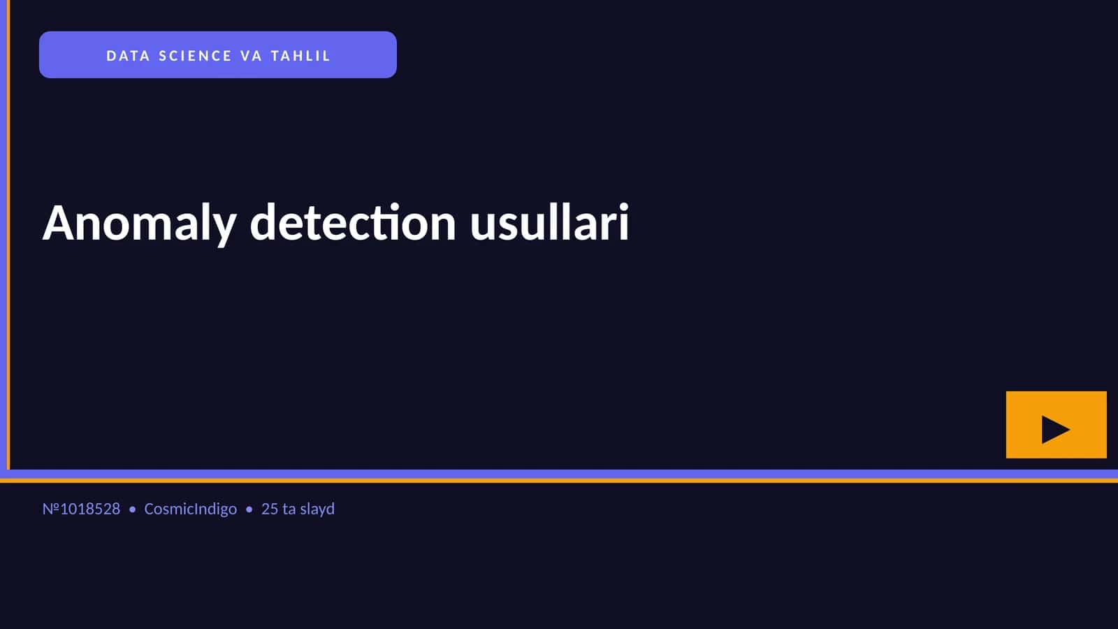 DATA SCIENCE VA TAHLIL
