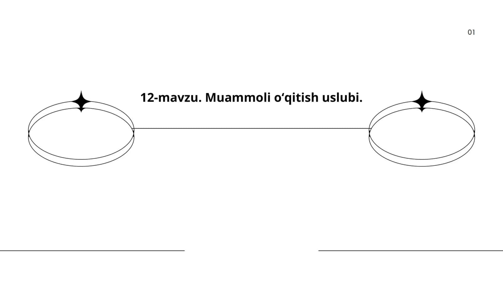 12-mavzu. Muammoli о‘qitish uslubi