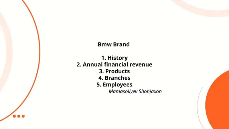BMW Brand