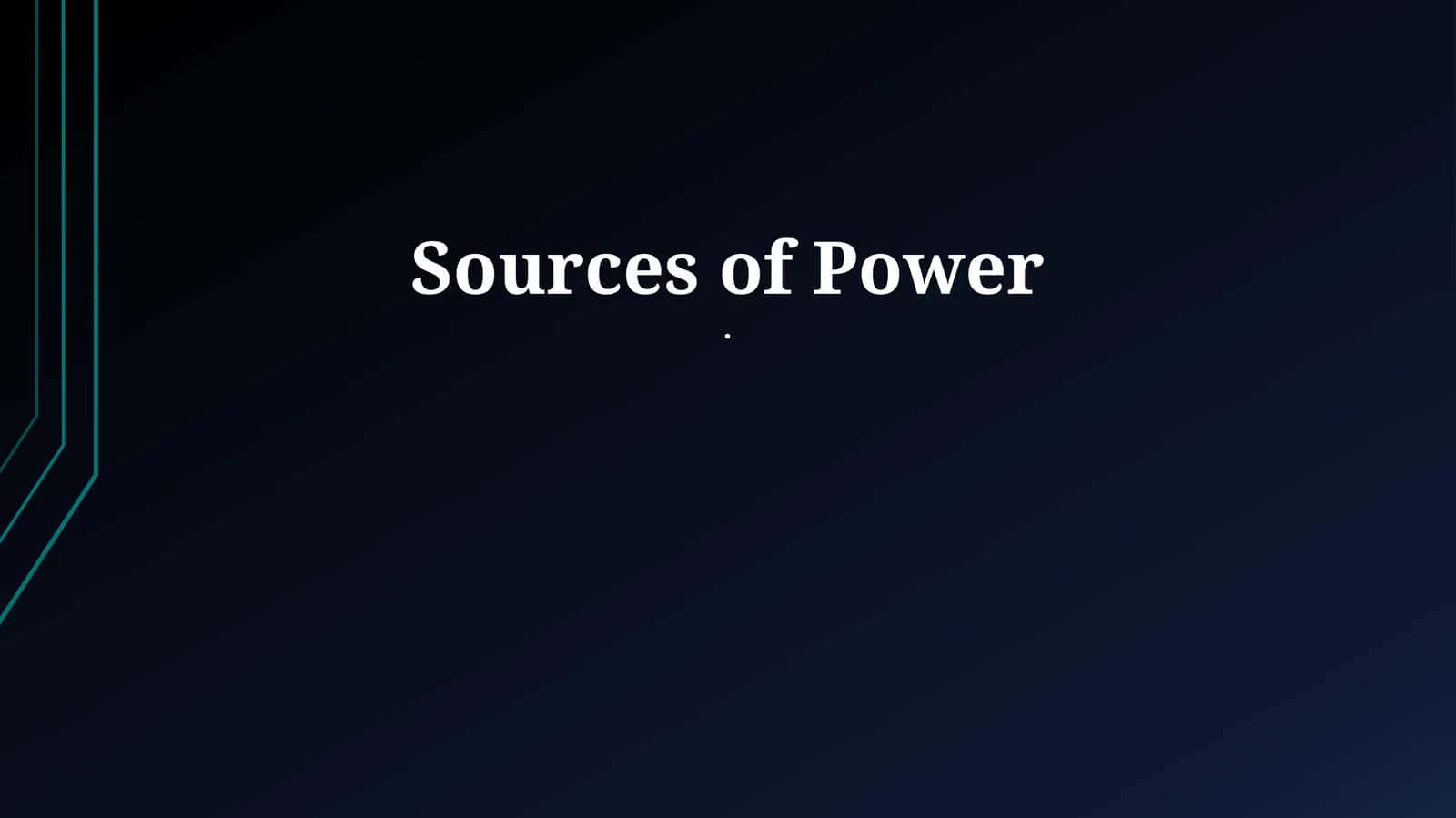 Power Dynamics