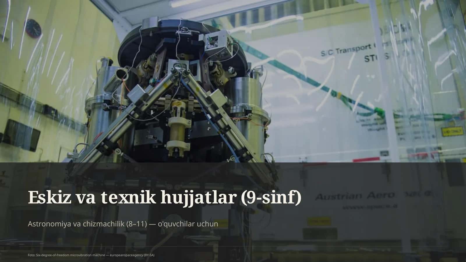 Eskiz va texnik hujjatlar (9-sinf)