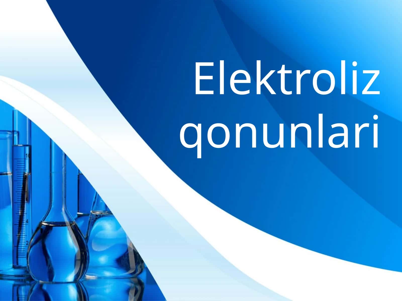 Elektroliz qonunlari