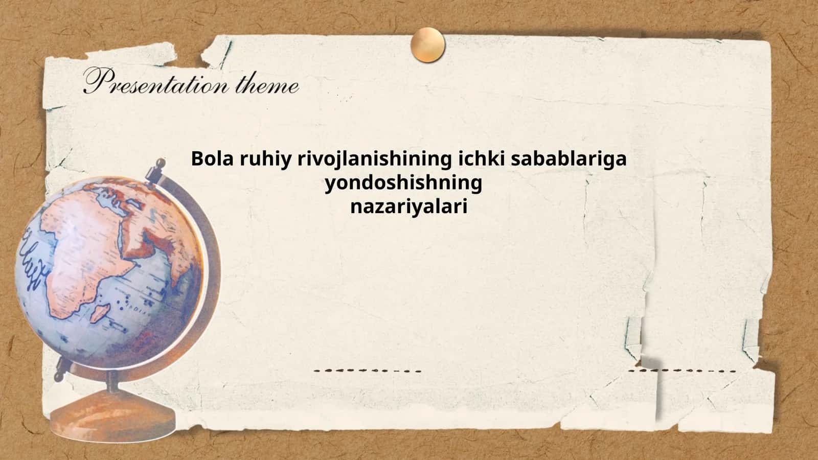 Bola ruhiy rivojlanishining ichki sabablariga psixoanalitik yondashuv