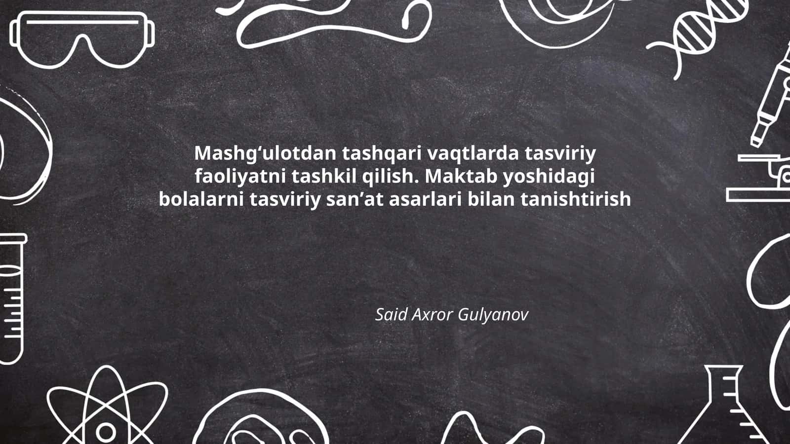 Tasviriy San'at va Bolalarning Ijodiy Rivojlanishi