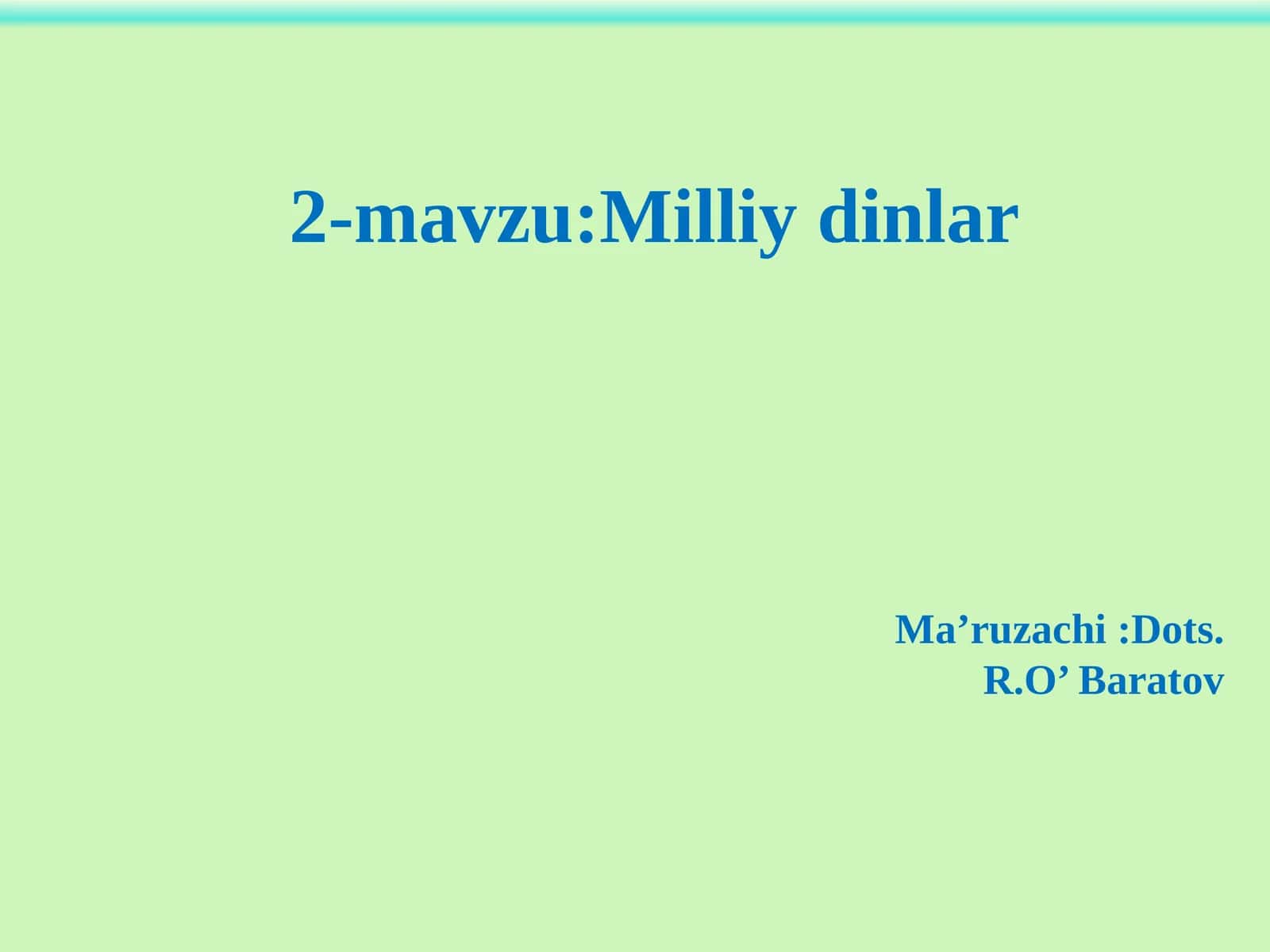 Milliydinlar