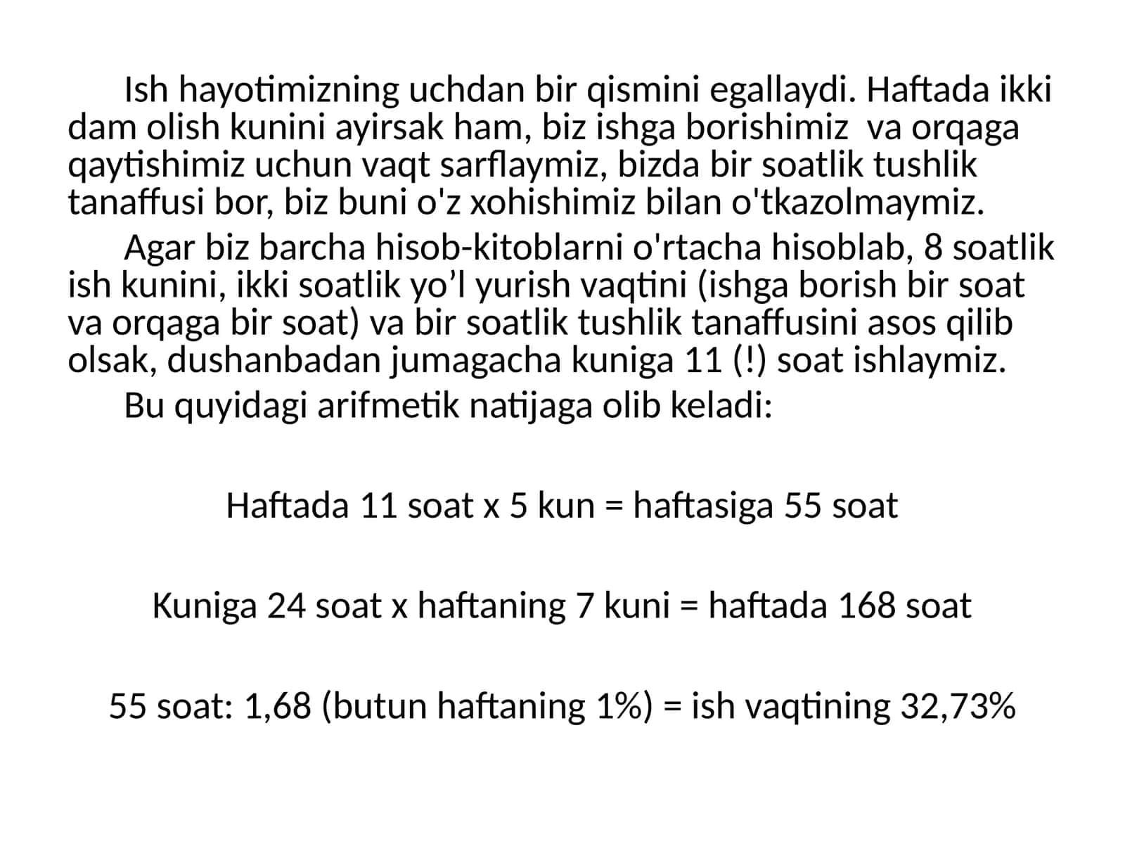 Ish vaqtini efektiv boshqarish usullari