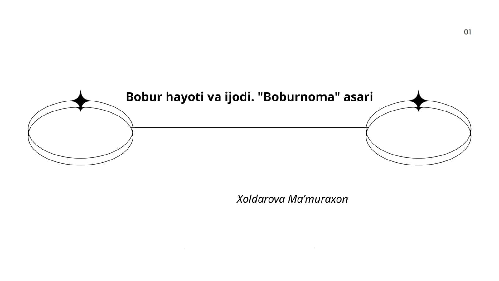 Bobur hayoti va ijodi. "Boburnoma" asari
