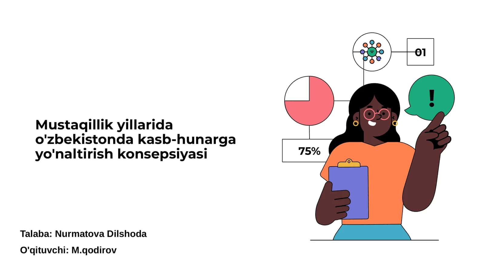 Mustaqillik yillarida o'zbekistonda kasb-hunarga yo'naltirish konsepsiyasi