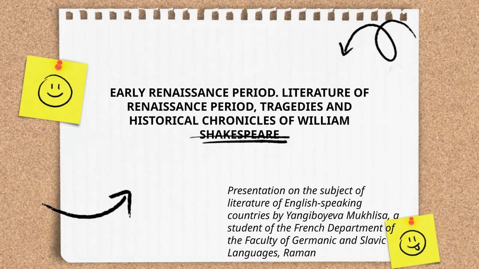 EARLY RENAISSANCE PERIOD