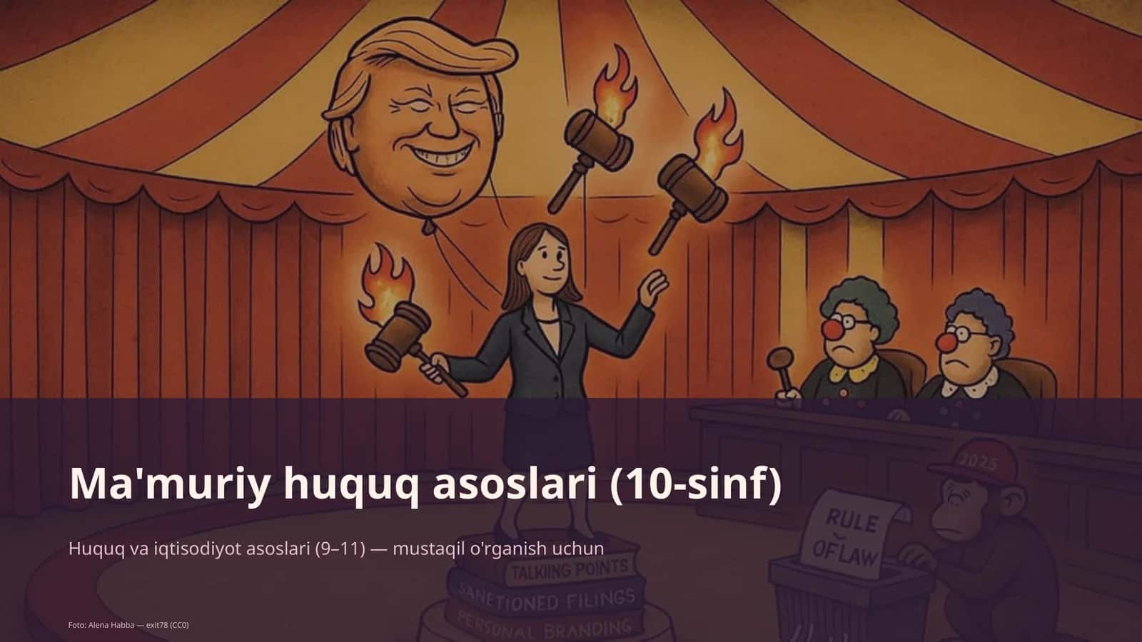 Ma'muriy huquq asoslari (10-sinf)