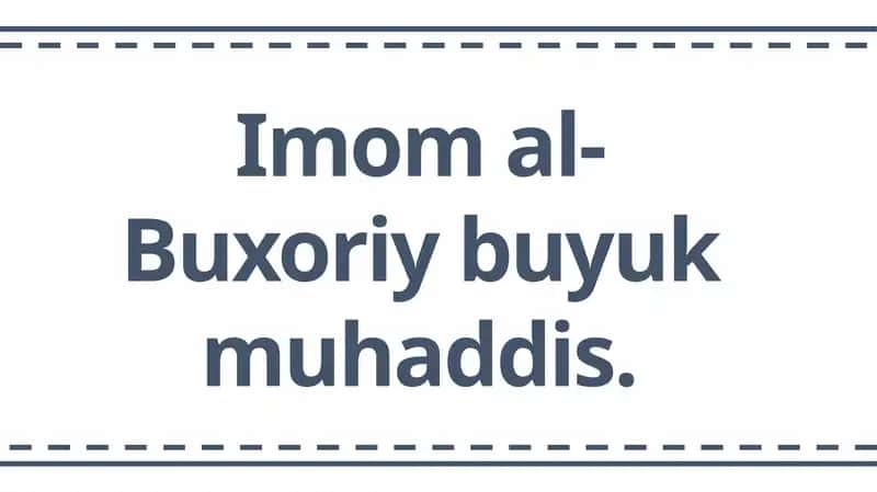 Imom al-Buxoriyning ilmiy safarlari va hadis to‘plash jarayoni
