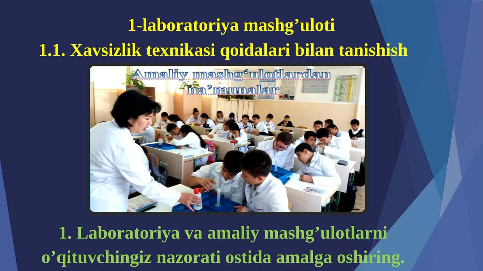 1-laboratoriyamashg’uloti