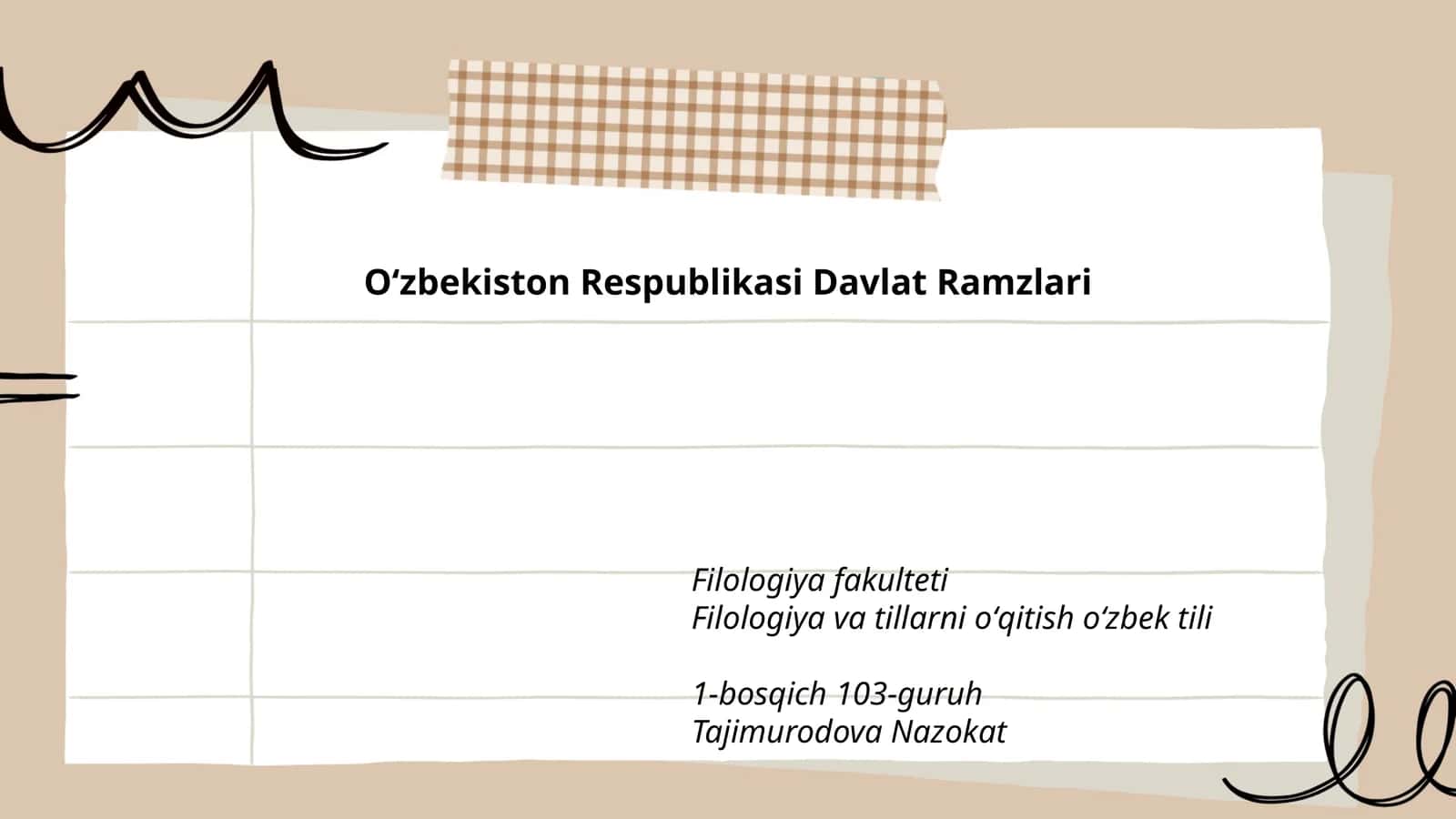 Oʻzbekiston Respublikasi Davlat Ramzlari