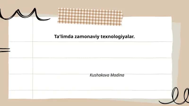Raqamli ta'lim platformalari va LMS