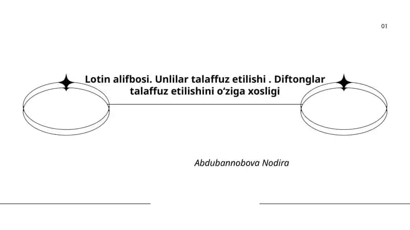 Diftonglar talaffuz etilishini o‘ziga xosligi